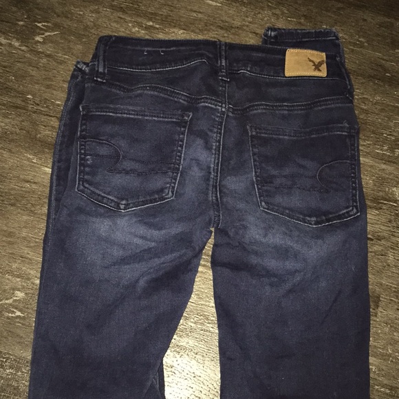 Dark Blue American Eagle Jeans - Picture 4 of 5